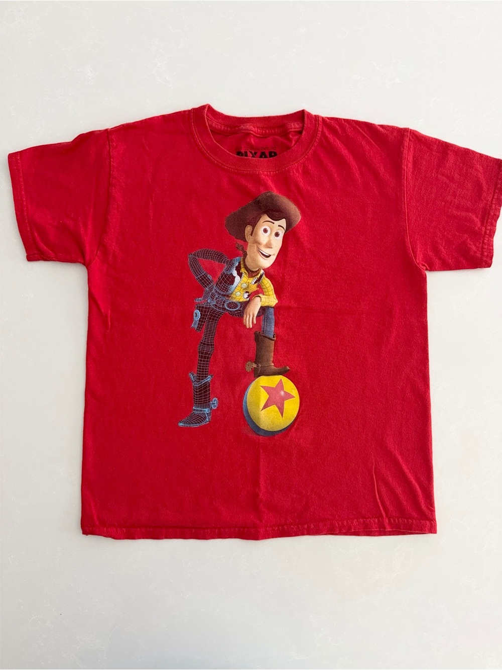 Disney Toy Story / Pixar Woody Red T-Shirt • Size M (Kids)